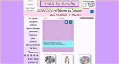Desktop Screenshot of dollsbysandie.com